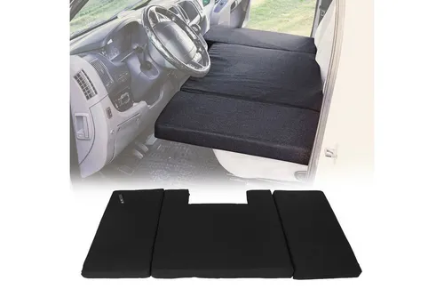 Klappmatratze Camper Bett Fahrerhausbett Matratze für VW T5 Alle Model, OMAC, 15 cm hoch