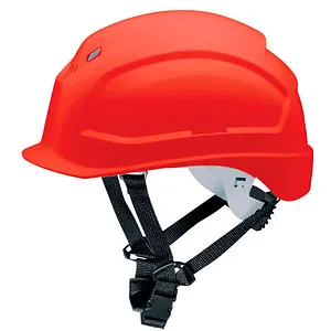 uvex Schutzhelm pheos S-KR rot - Kopfschutz für optimalen Schutz, mit innovativer Belüftung und leichtem Design für maximalen Tragekomfort.