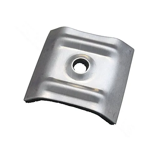 Kalotten Trapez für Wellplatten 70/18 und 76/18 100er Pack Kalotte Alu blank mit Moosgummi