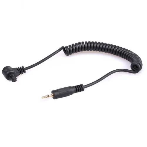 JJC Cable-A Auslöser-Anschlusskabel für Canon-RS-80N3-kompatible Kameras - z.B. für Miops Smart/Mobile