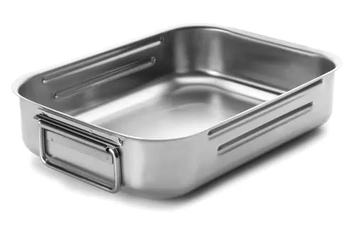 LACOR 62540A Bratpfanne mit A Griffen E 18/10 40 x 28 cm von Lacor