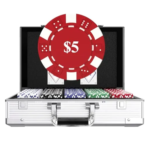 HEITOK Profi Pokerkoffer 1000 Chips Set 11,5g | Metallkern Chips im abschließbaren Alu Koffer | Inkl. 2 Kartendecks, Würfel & Dealer Button | Für Texas Hold'em & Casino Abende