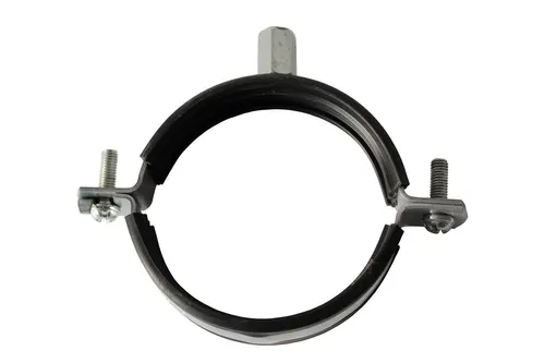 Rohrschelle mit Dichtung 160mm, Gelenkschelle, Wickelfalzrohr, Flexschlauch