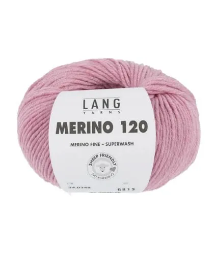 Merino 120 Superwash 0348 rosa melange