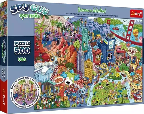 Puzzle 500 Spy Guy USA TREFL Trefl 5900511374803