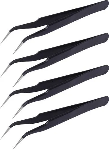 Quadrios 25EC175 ESD Pinzette Sichelspitze
