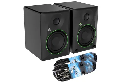 MACKIE CR5BT Studio-Monitore mit Bluetooth - Aktive 2-Wege Lautsprecher für Musikproduktion und Gaming, 80 Watt Leistung, Bluetooth 5.0 für kabelloses Streaming, ideal für Heimstudios und Multimedia-Anwendungen.
