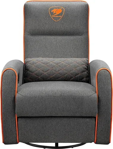 COUGAR Gaming CGR-FDF-GRO, Gaming-Sessel, 150 kg, Gepolsterter Sitz, Gepolsterte Rückenlehne, Schwarz, Grau