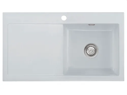 Systemceram Mera 90 Alu Keramikspüle Handbetätigung von systemceram