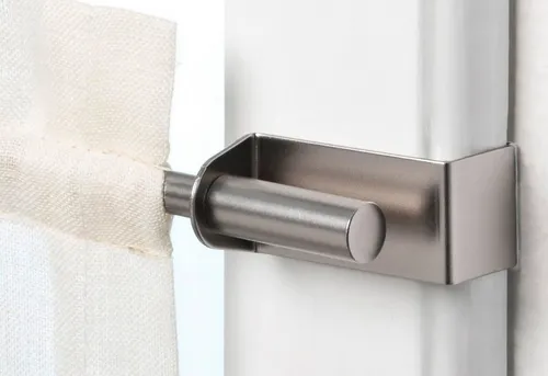GARESA Scheibenstange SPANNFIX, Ø 9 mm, ohne Bohren in silber von Garesa