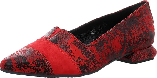 Simen Klassische Slipper Damen Rot 40 EU - Elegante Slipper für Damen in Rot, ideal für formelle Anlässe und den Alltag. Das klassische Design und der bequeme Absatz bis 45 mm sorgen für einen stilvollen Auftritt.