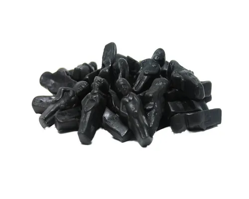 Fruchtgummi Bären & Co. Süßigkeit, Lakritz Brüsseler Männchen Softlakritz in Männeken Pis Form 300g