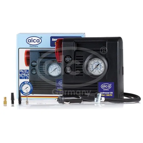 Hochleistungs 12V Luftkompressor 17 Bar - Vielseitiger Minikompressor für Auto, Motorrad und Fahrradreifen, ideal zum schnellen Aufpumpen von Bällen, Luftmatratzen und mehr.