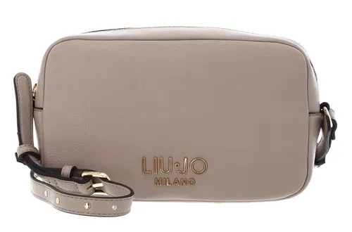 LIU JO Evrim ECS Camera Case S Neutro - Umhängetasche mit edlem Design, perfekt für den Alltag. Bietet Platz für Essentials und ein praktisches Einschubfach für Ordnung. Maße: 21 x 13 x 6 cm.