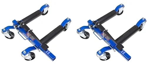 Rangierhilfe mechanisch Wagenheber Autoheber Rangierroller Rangierheber KFZ 2 x