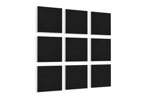 platino24 Akustikplatte 9 Absorber Quadrate aus Basotect ® G+