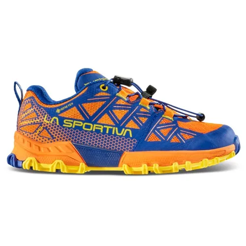 La Sportiva Kinder Bushido II GTX Schuhe - Größe 32, mehrfarbig - Wanderschuhe für junge Lauftalente, wasserdicht, leicht und agil für optimale Performance auf Trails.