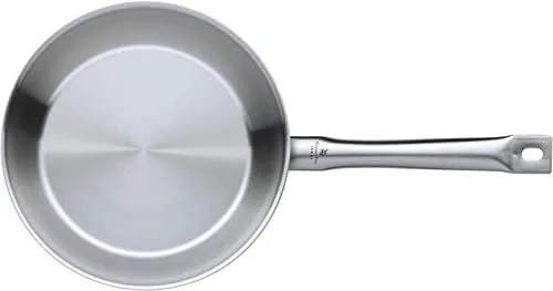 WMF Edelstahlpfanne Gourmet Plus 24cm - Hochwertige unbeschichtete Bratpfanne aus Edelstahl, ideal für Induktion und perfekte Bratergebnisse.