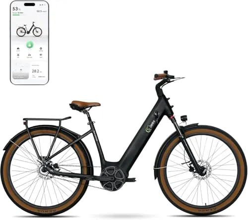 SachsenRAD E-SUV CityBike S5G Centro mit stufenloser Schaltung