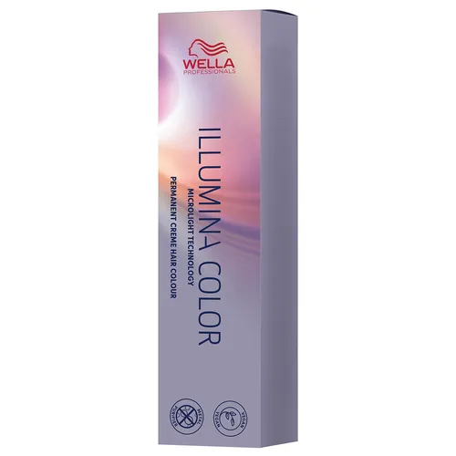 Wella Professionals Illumina Color Permanent Color Creme 10/53 Hell-Lichtblond Mahagoni-Gold Tube 60 ml