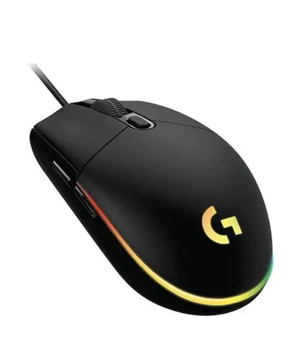 Logitech G203 LIGHTSYNC Gaming Maus - Gaming-Maus mit 8.000 dpi Infrarotsensor, 6 Tasten und RGB-Beleuchtung für ein individuelles Spielerlebnis. Ideal für passionierte Gamer!