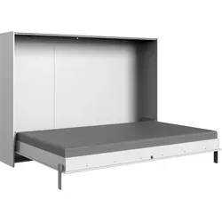 Mid.you Schrankbett Wimex Juist - Schrankbett 140x200 cm, platzsparend und ideal für kleine Räume, Made in Germany