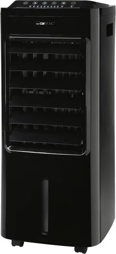 Clatronic® LK 3834 Luftkühler mit Fernbedienung - 3in1 Luftkühler, Luftbefeuchter und Luftreiniger für bis zu 20 m². Mit 4 Rollen mobil und 8 Stunden Timer. Genießen Sie ein angenehmes Raumklima mit oszillierendem Luftstrom und praktischer Fernbedienung.