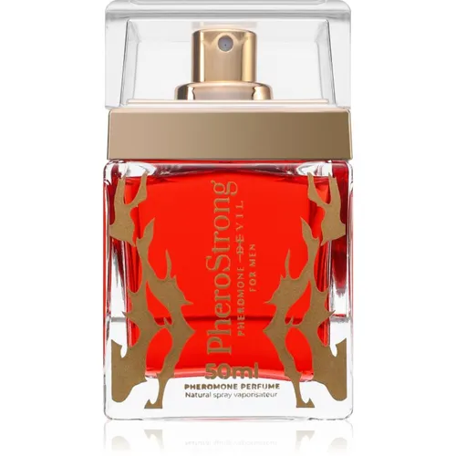PheroStrong Pheromone Parfum Devil for Men 50ml - Herrendüfte mit Pheromonen, die Ihre Anziehungskraft steigern und für unwiderstehliche Präsenz sorgen. Perfekt für moderne Rebellen, die Grenzen überschreiten und mit einem geheimnisvollen Duft verführen.