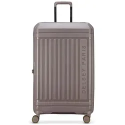 Delsey Paris Lutece 4 Rollen Kabinentrolley 55 cm – Grau mit Dehnfalte