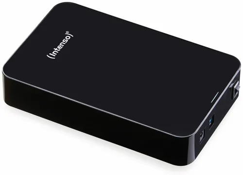 INTENSO USB 3.0-HDD Memory Center, 2 TB - Externe Festplatte mit 2 TB Speicher, superschnelle USB 3.0-Übertragung für effiziente Datensicherung und Archivierung von Medien.
