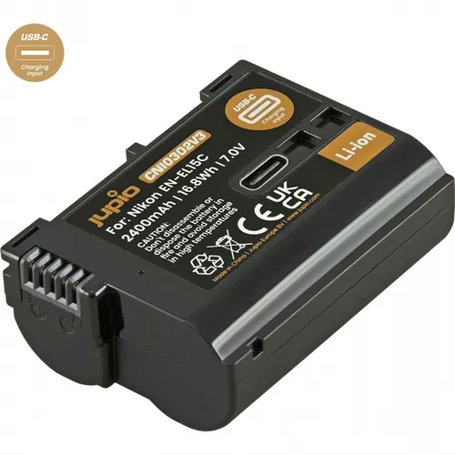 Produktbild Jupio Akku EN-EL15C Ultra C USB-C 2400mAh