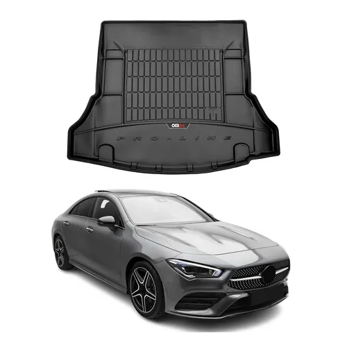 OMAC Gummi Kofferraumwanne für Mercedes CLA C118 (2019-2025) - Praktische Kofferraumwanne aus hochwertigem TPE, wasserfest und hitzebeständig. Ideal für den täglichen Einsatz und einfach zu reinigen.