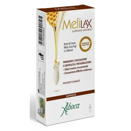 Melilax Aboca 12 Supposte Naturali
