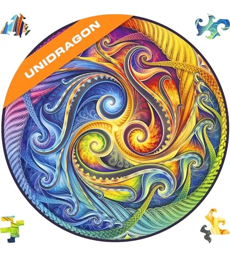 Unidragon Mandala Puzzle Spirale Inkarnation