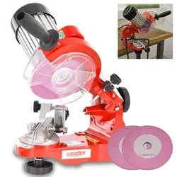 HECHT 9230 Kettenschärfgerät Set mit 2 Schleifscheiben