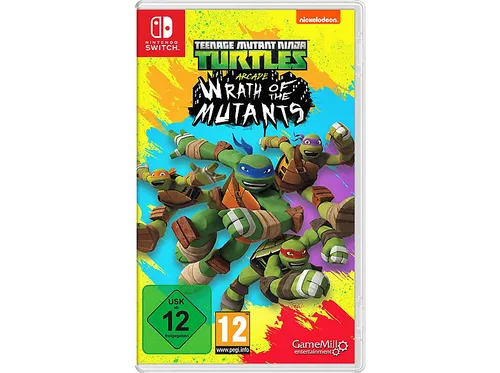 NBG TEENAGE MUTANT NINJA TURTLES: Wrath of the Mutants für Nintendo Switch - Konsolen-Spiel im Arcade Beat 'em-up Stil, erlebe mit Freunden im lokalen Koop-Modus 3 zusätzliche Level und 6 Bosskämpfe!