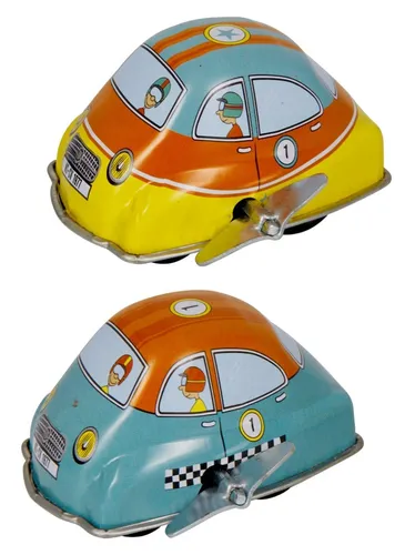 Die Spiegelburg Blech-Spielauto zum Aufziehen - Bunte Geschenke, sortiert