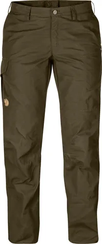 Fjällräven Karla Pro Trousers Dark Olive (42) - Hosen mit robustem Material und praktischen Taschen, ideal für Outdoor-Aktivitäten und Abenteuer in der Natur.