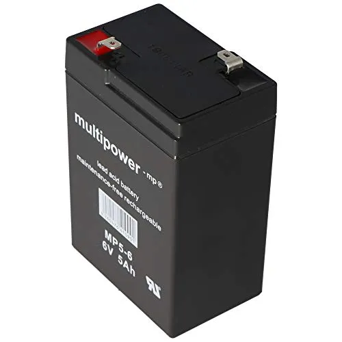Bleiakku 6V 4.5Ah Multipower 101x45x70mm Akku