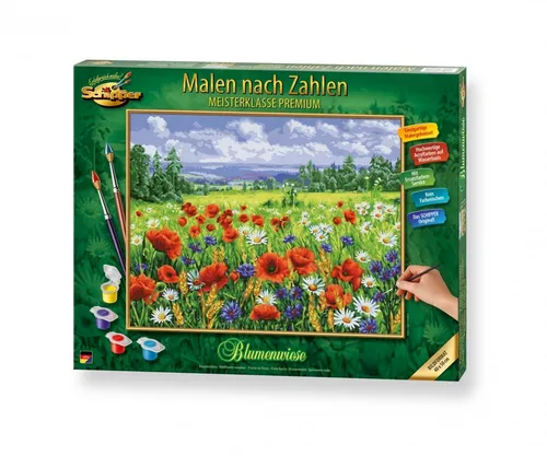 Schipper MNZ Blumenwiese (609130824) - Schreibutensilien mit blumigem Design, ideal für kreative Projekte und zum Verschönern von Notizen.