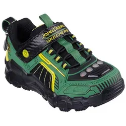 Skechers John Deere Adventure Track Rugged-Bright Sneaker für Jungen - Sneaker in Grün mit Klettverschluss, ideal für aktive Jungen. Robuste Konstruktion für Abenteuer und Komfort.