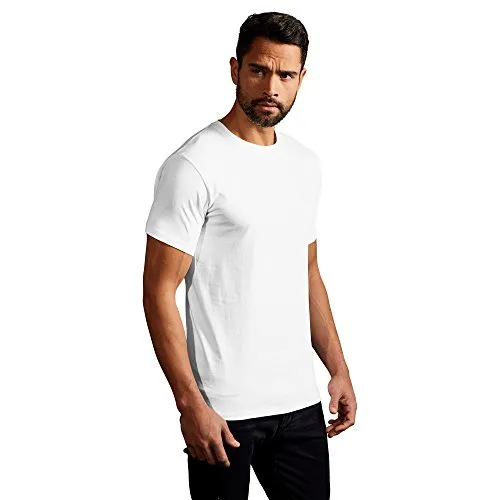 Premium T-Shirt Herren, Weiß, S