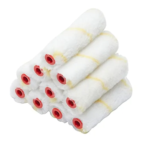 Fit For The Job 10er-Pack gewebte Mini-Farbroller mit mittlerem Flor
