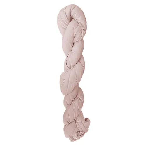 Tuch Crinkle-Schal Schal Zusammengedreht 100% Baumwolle rosa-beige