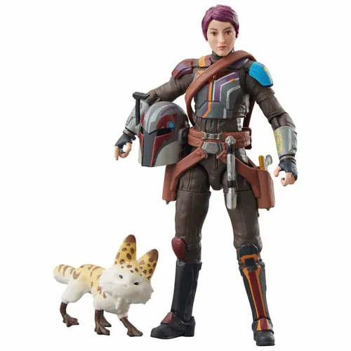 Star Wars The Vintage Collection Sabine Wren - Deluxe Action-Figur 9,5 cm - Actionfigur für Kinder, inspiriert von der Serie Star Wars: Ahsoka, mit 8 Zubehörteilen und vollbeweglichen Gliedmaßen für kreatives Spiel.