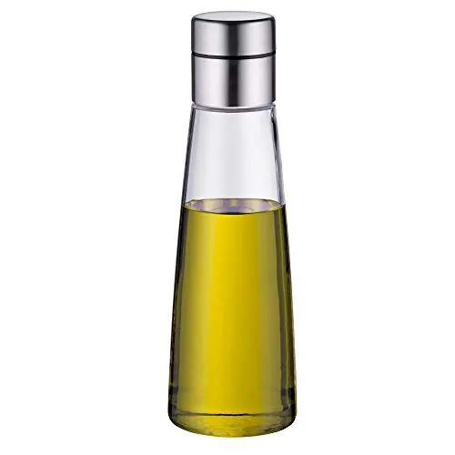 WMF De Luxe Essig-Ölspender 500ml - Cromargan Edelstahl poliert, spülmaschinengeeignet und präzises Dosieren für perfekte Salate