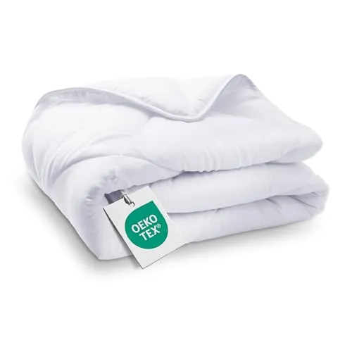 Babydecke 100x135 - Kuschelige Oeko-Tex Kinderbettdecke - Babydecken: Warme und dicke 300gsm Decke für gemütliche Nächte, ideal für Kinderbett 70x140 cm, Oeko-Tex zertifiziert und pflegeleicht.