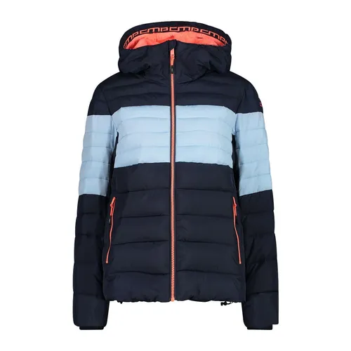 CMP Steppjacke in Dunkelblau - 42 - Funktionsjacken mit Feel Warm Flock Technologie, wärmeisolierend, atmungsaktiv und wasserabweisend - ideal für aktive Outdoor-Aktivitäten!