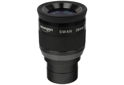 Omegon Teleskop SWA 38mm Okular 2'' - Superweitwinkel - Teleskope: Erleben Sie mit dem Omegon SWA 38mm Okular ein 70° Gesichtsfeld für kontrastreiche Deep-Sky-Beobachtungen und höchsten Komfort, ideal für Brillenträger.