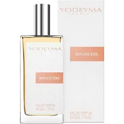 YODEYMA Parfüm Rinascere Eau de Parfum 50 ml für Damen - Damenparfüm mit einem verführerischen Duft von weißem Moschus, Ylang Ylang und Pampelmuse. Ideal für jeden Anlass und sorgt für langanhaltende Frische.